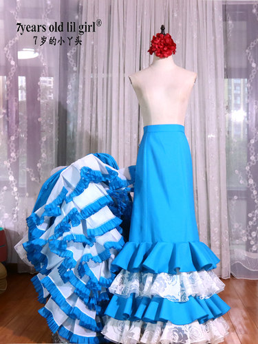 7yearsoldlilgirl弗拉门戈长尾裙