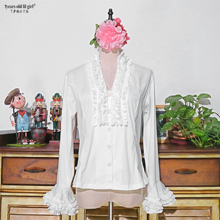 7yearsoldlilgirl弗拉门戈上衣黑色2022春夏新款练功服热卖ECA08