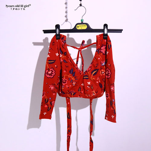 肚皮舞秋丽上衣7岁的小丫头
