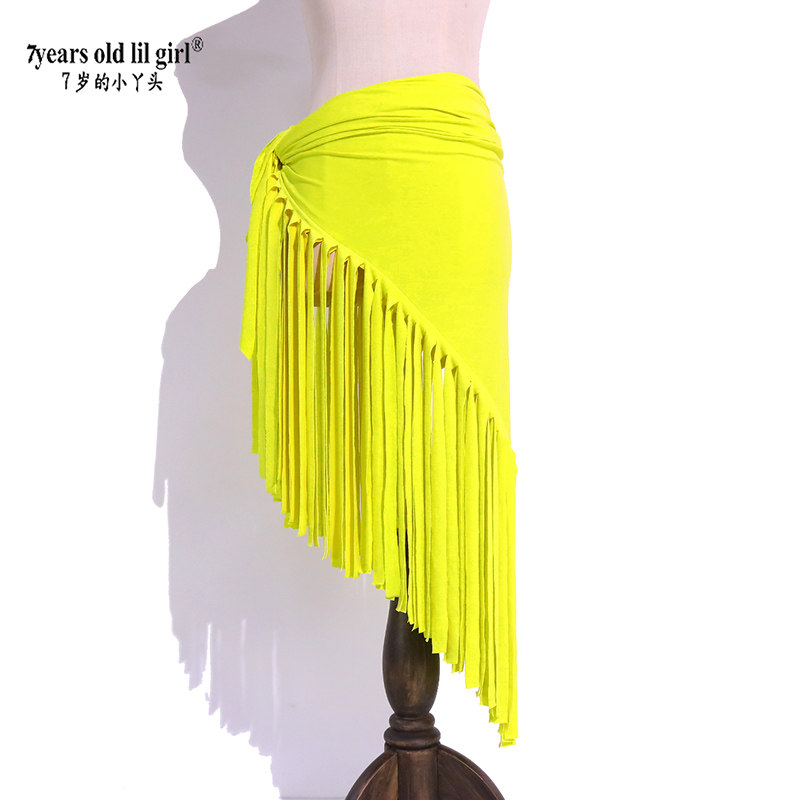 肚皮舞人气腰链臀巾大师款波西米亚莫代尔人棉流苏三角胯巾BL34