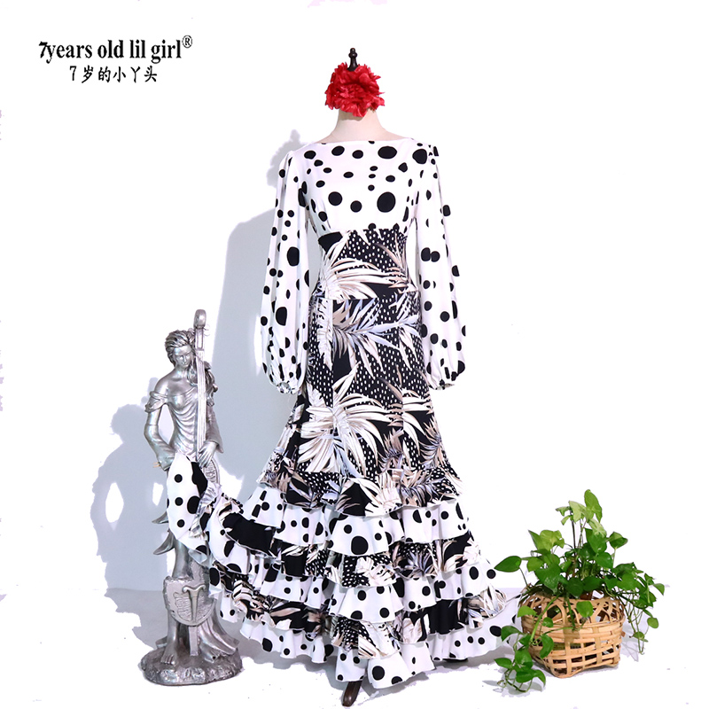 7yearsoldlilgirl弗拉门戈套装