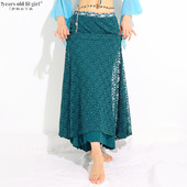 2019新款 练功服韩国蕾丝包臀裙DVV50 肚皮舞下装