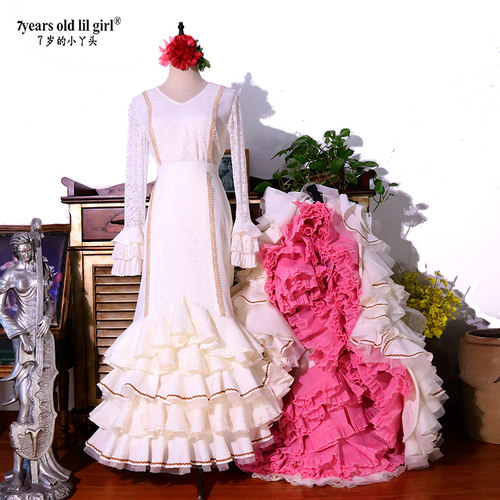 7yearsoldlilgirl弗拉门戈长尾裙