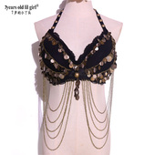 ATS融合部落风肚皮舞胸衣古钱币重工2023新款 演出BSS61