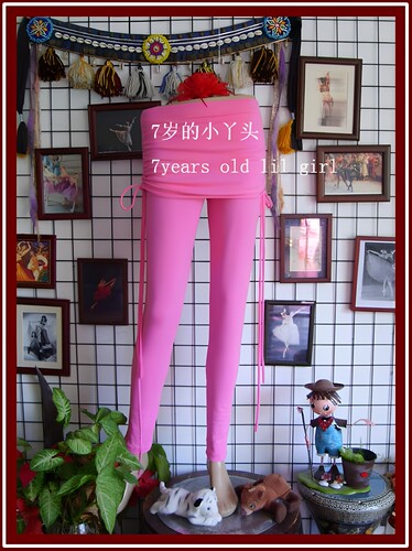 7years old lil girl舞蹈裤装**特卖**不换退03