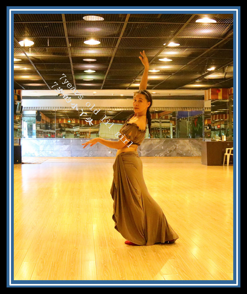 春夏肚皮舞品牌莫代尔包臀裙