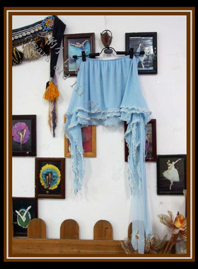 现代舞部落肚皮舞热销波西米亚台湾水沙哥特胯裙BL157