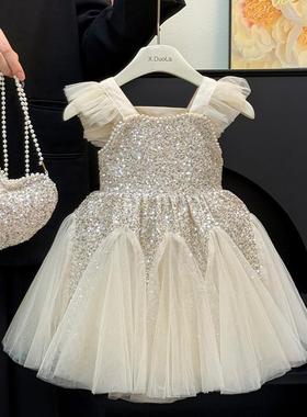 英国Next Naive外贸现货女童爱莎公主裙夏装洛丽塔2026新款儿童装