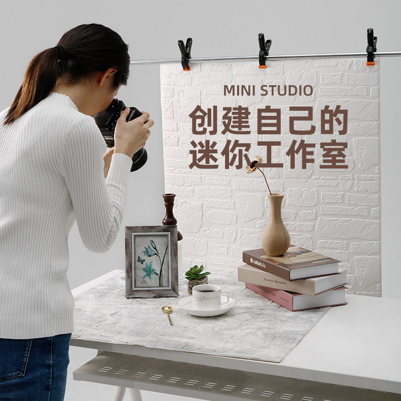 拍摄背景纸拍照道具小物件INS风中秋月饼摄影墙白色背景板网红直播间摆拍美食静物产品摆件布置装饰品背景布,3C数码配件,背景布类,淘宝优惠券,粉丝福利购,淘宝优惠卷