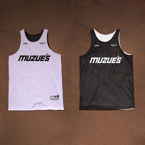 美式篮球服定制双面球衣