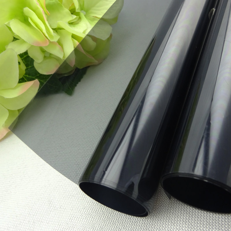 蓝星灰玻璃贴膜办公室厨房移门透明灰色装饰防晒遮光隔热窗户贴纸