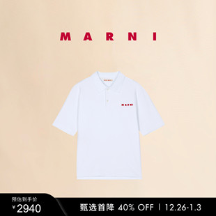 男士 2025新品 MARNI 纯色字母LOGO上衣 新年礼物