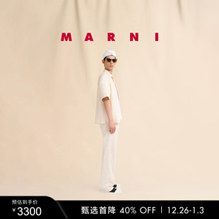 新年礼物 纯色休闲西装 MARNI 男士 裤 2025新品