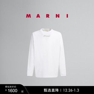 多件折 字母LOGO圆领长袖 礼物 男士 上衣 MARNI