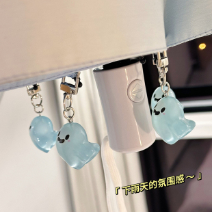 幽灵雨伞晴雨两用女太阳伞高颜值学生可爱防晒学生ins折叠全自动