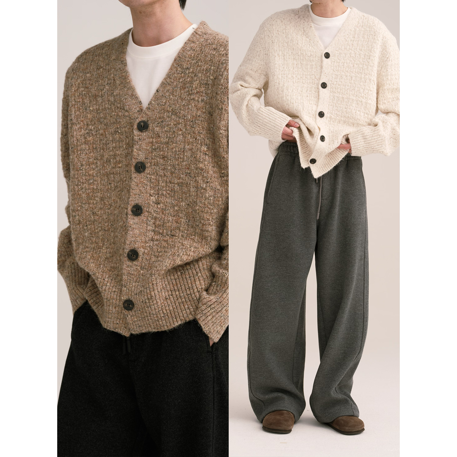 可乐生活CARPEM 花织感复古开衫