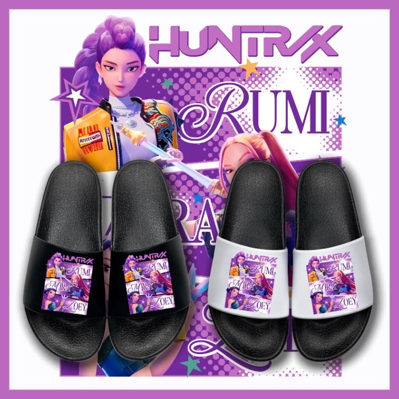 KPOP猎魔女团周边拖鞋动漫二次元可爱夏季软底室内居家防滑卡通,童鞋/婴儿鞋/亲子鞋,儿童凉拖鞋,淘宝优惠券,粉丝福利购,淘宝优惠卷