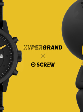 李晨NIC同款hypergrand哈派格潮联名限量手表男女学生日历AJ1腕表