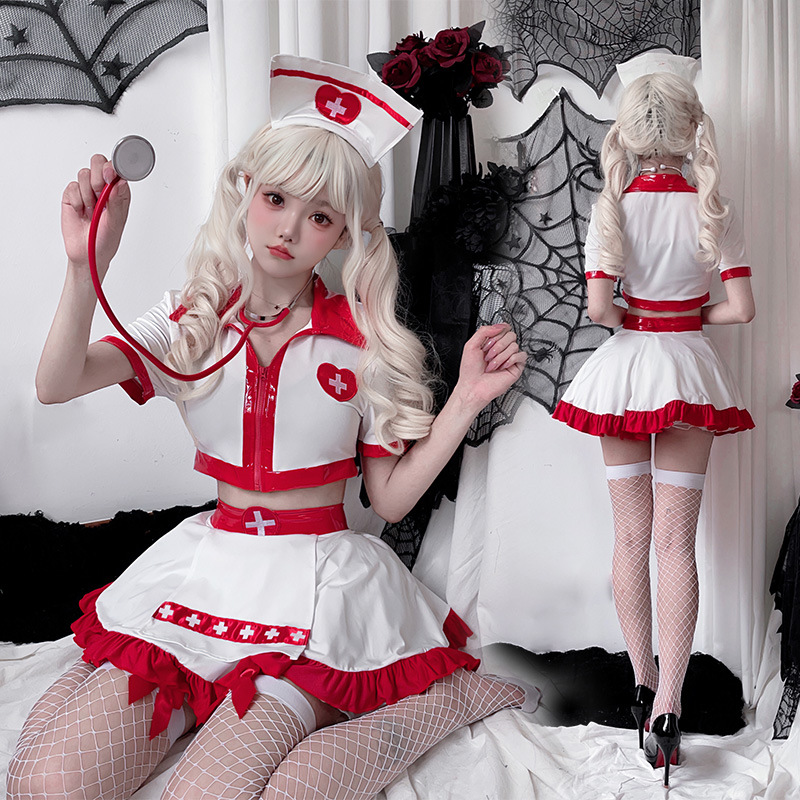 少女成人服装欧美护士装COSPLAY