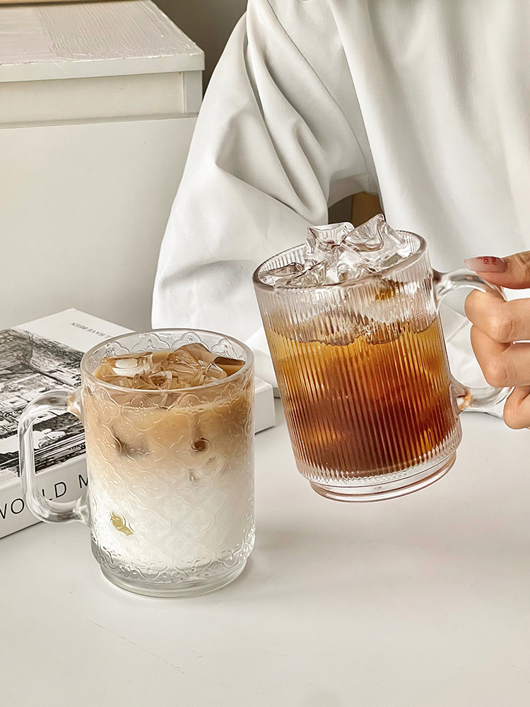 晶艺玻璃杯把手时尚潮流