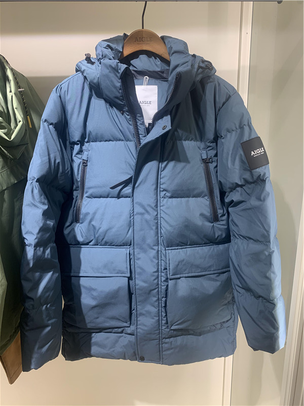 20冬季法国aigle艾高alboral gd男防寒保暖长款羽绒服j653a j653b