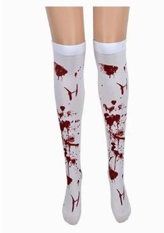 万圣节丝袜丝袜血袜演出服