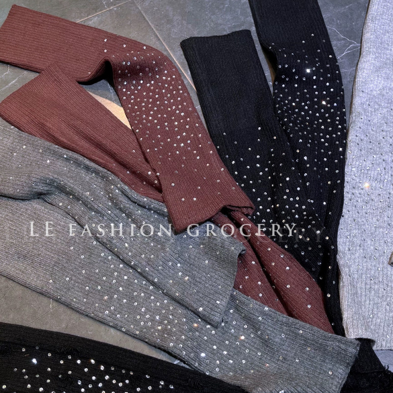 潮款假袖子接袖秋冬时尚保暖毛线半指手套百搭针织烫钻手臂袖套女,服饰配件/皮带/帽子/围巾,防晒袖套,淘宝优惠券,粉丝福利购,淘宝优惠卷