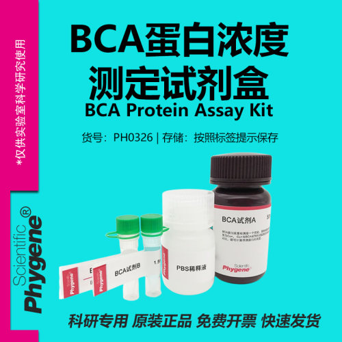 BCA蛋白浓度测定试剂盒