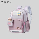 日本高颜值儿童书包女小学生一年级减负护脊书包女童双肩旅游背包