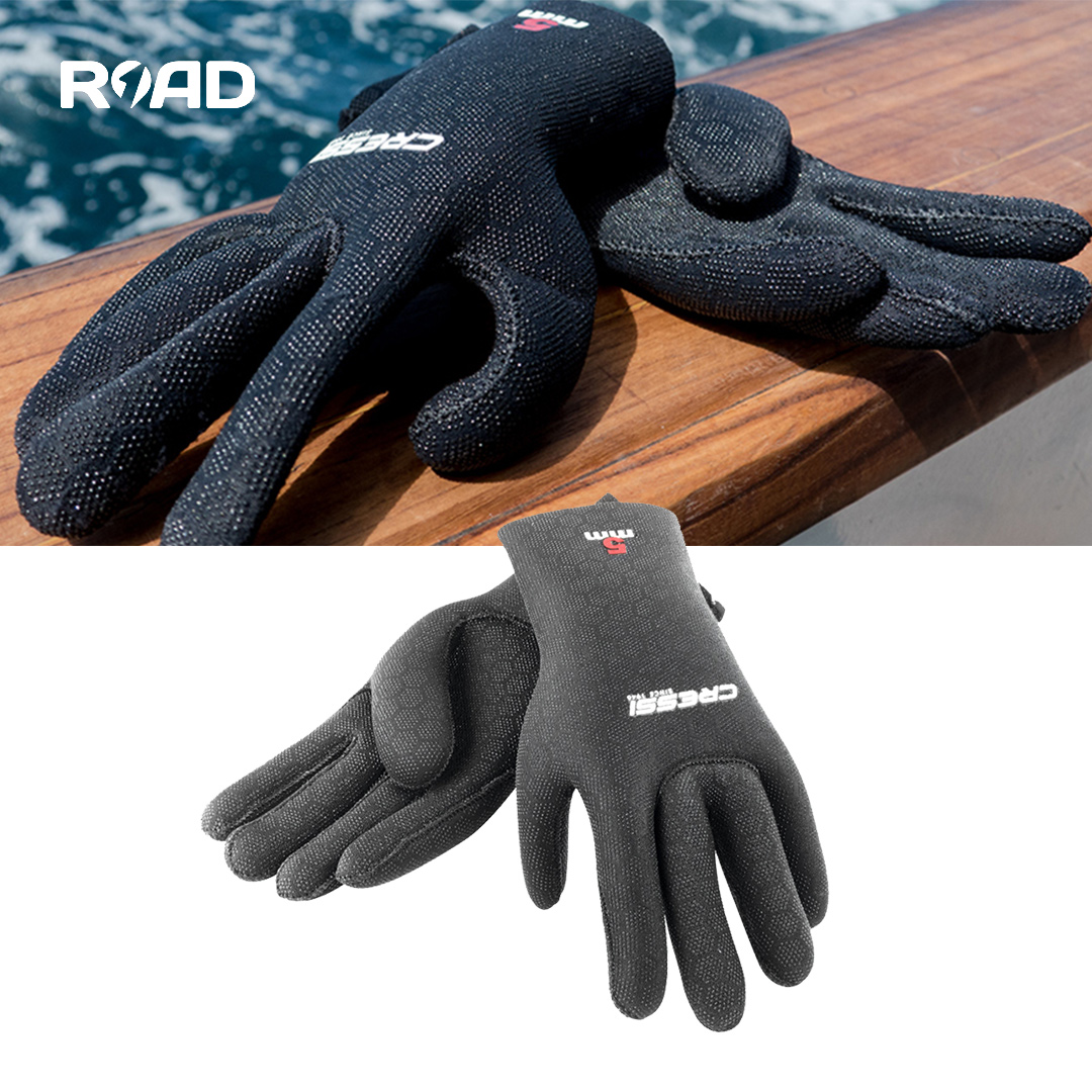 Cressi潜水保暖手套渔猎防滑防刮