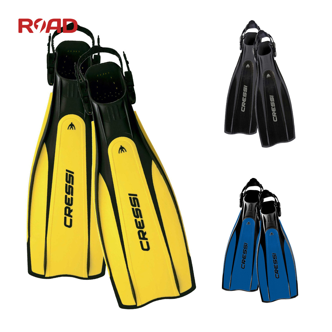 CRESSI潜水脚蹼深潜蛙鞋可调节式