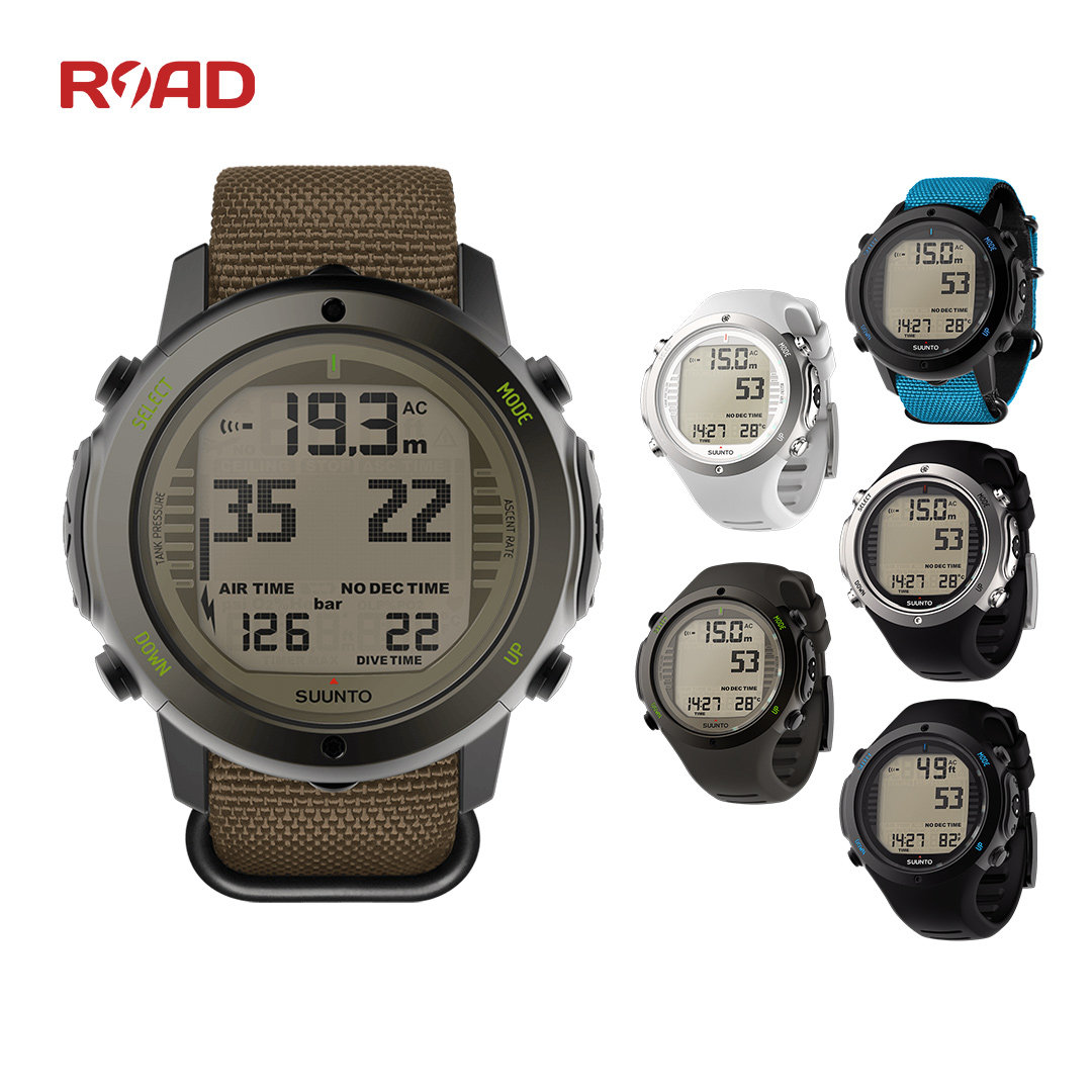 suunto d6i novo zulu 颂拓专业潜水电脑表深潜水肺编织表带联保