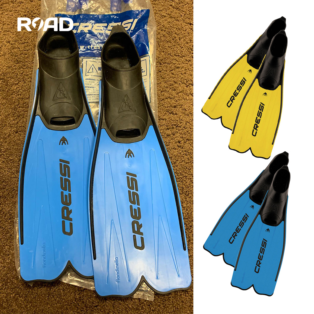 Cressi套脚脚蹼潜水通用轻便蛙鞋