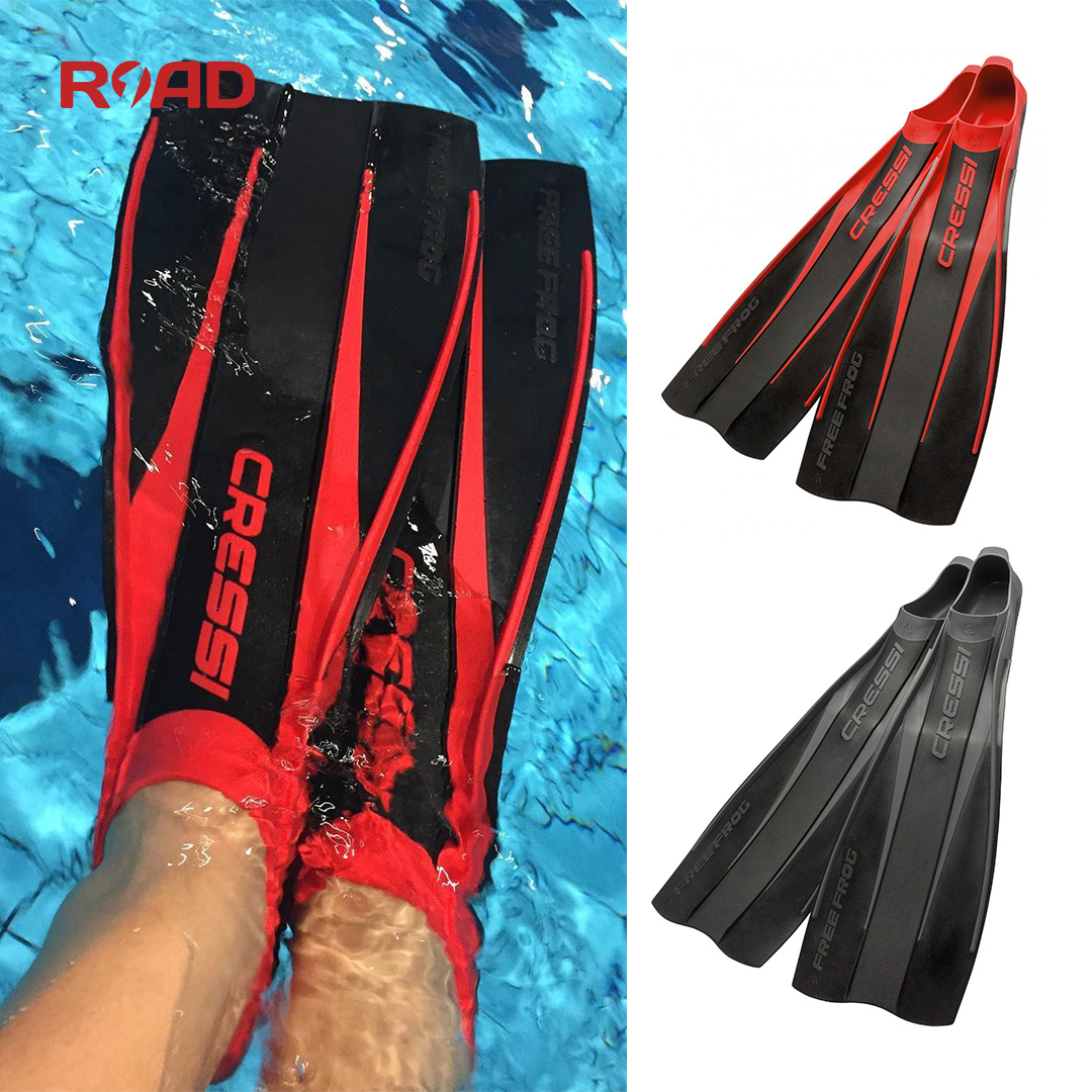 CRESSI渔猎中长款自由潜水脚蹼