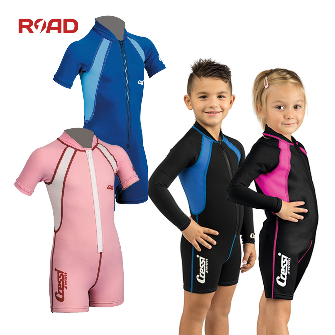 Cressi儿童潜水服薄款连体短袖