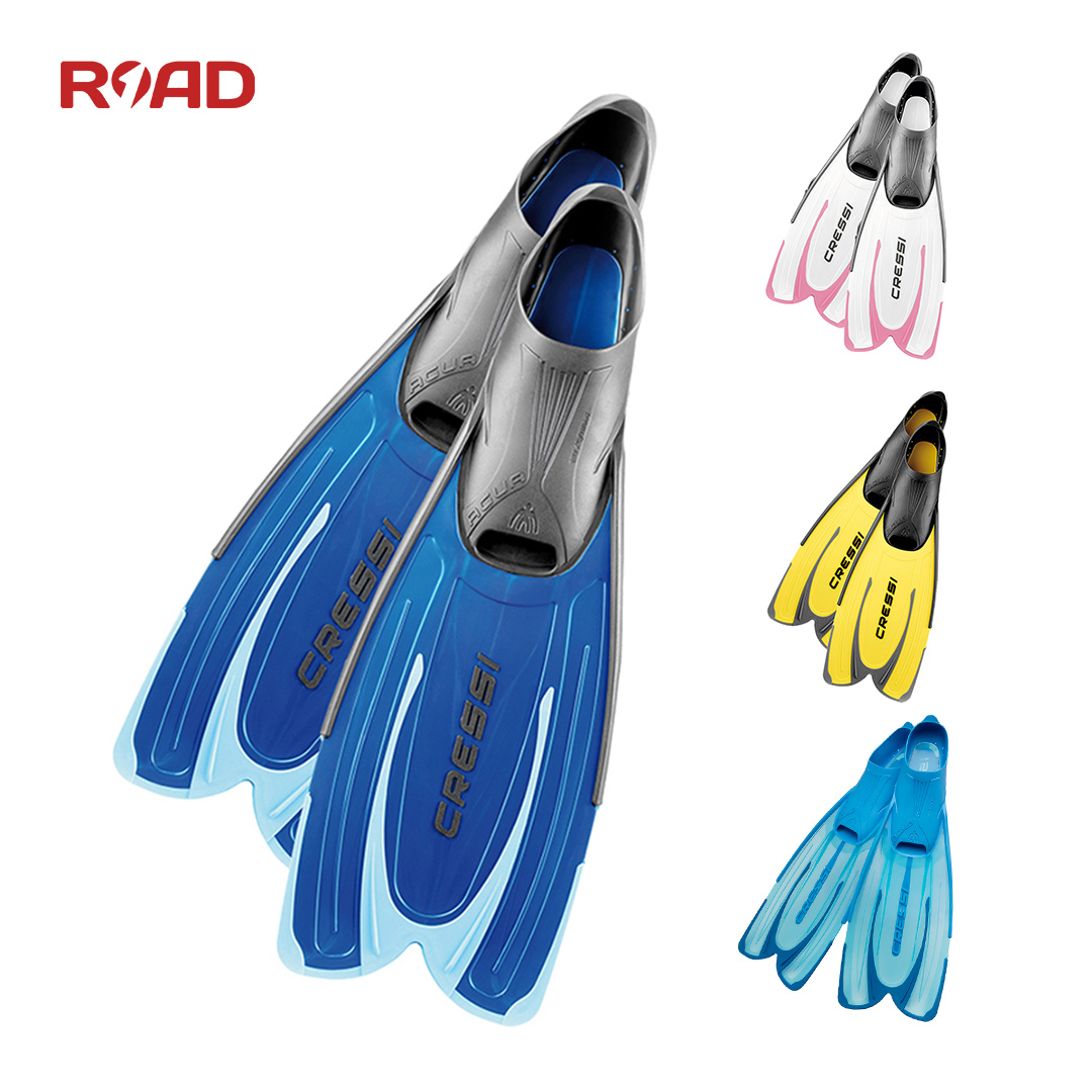 科越思儿童脚蹼中长浮潜蛙鞋