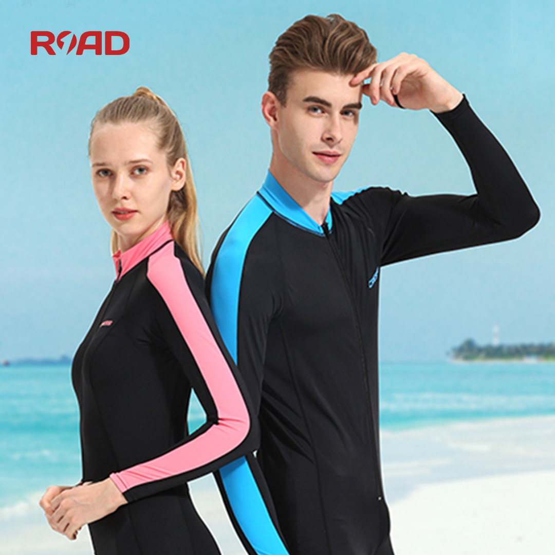 CRESSI连体水母衣女士拉链薄款