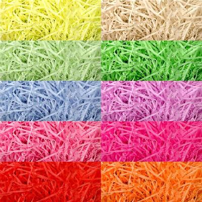 50g Easter Basket Grass Filler Paper Stuffing Shredded Crink