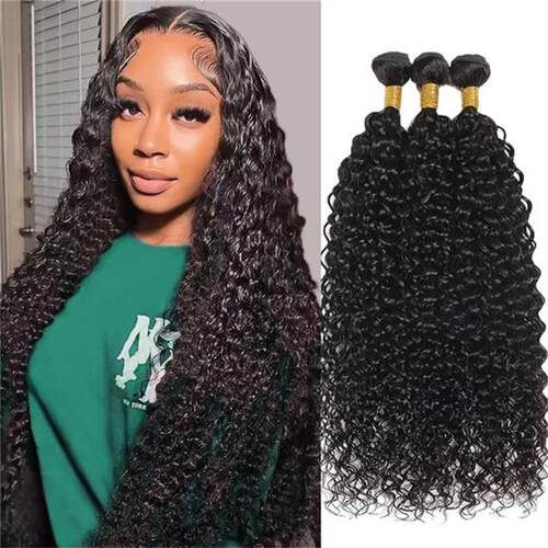 Brazilian Human Hair Bundles Deep Wave 100% Unprocessed Huma