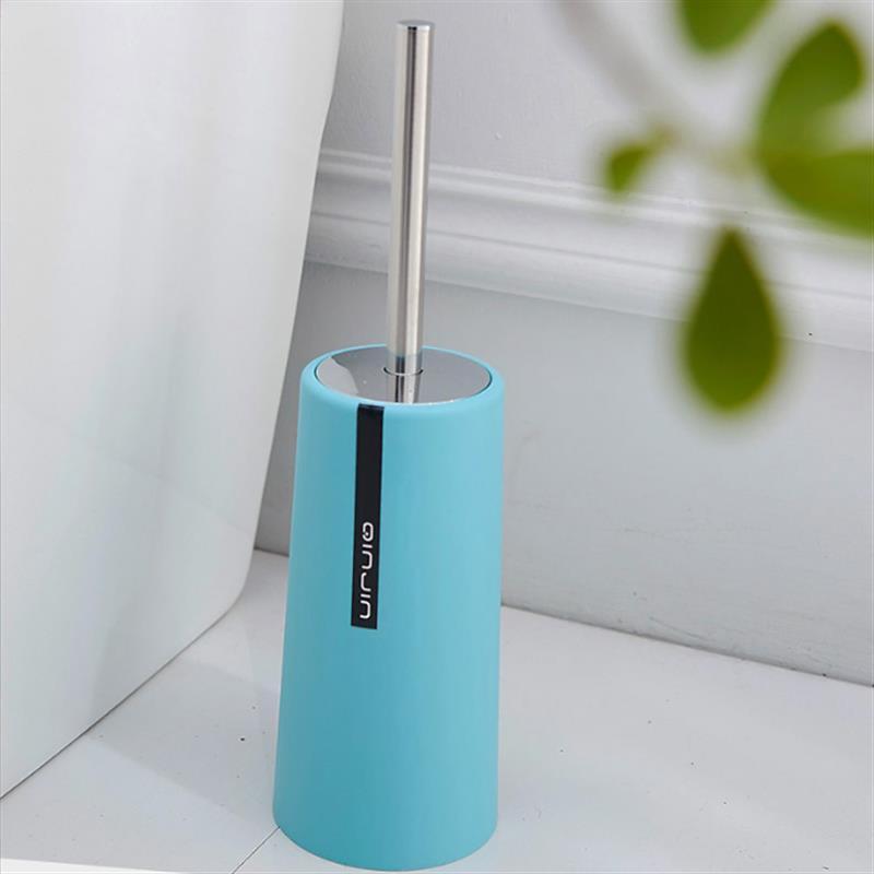 plain coloured toilet brush set clean toilet brush long