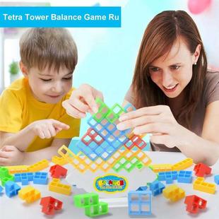 Blocks Toy Tetra Brick Stacked Building Balance Block