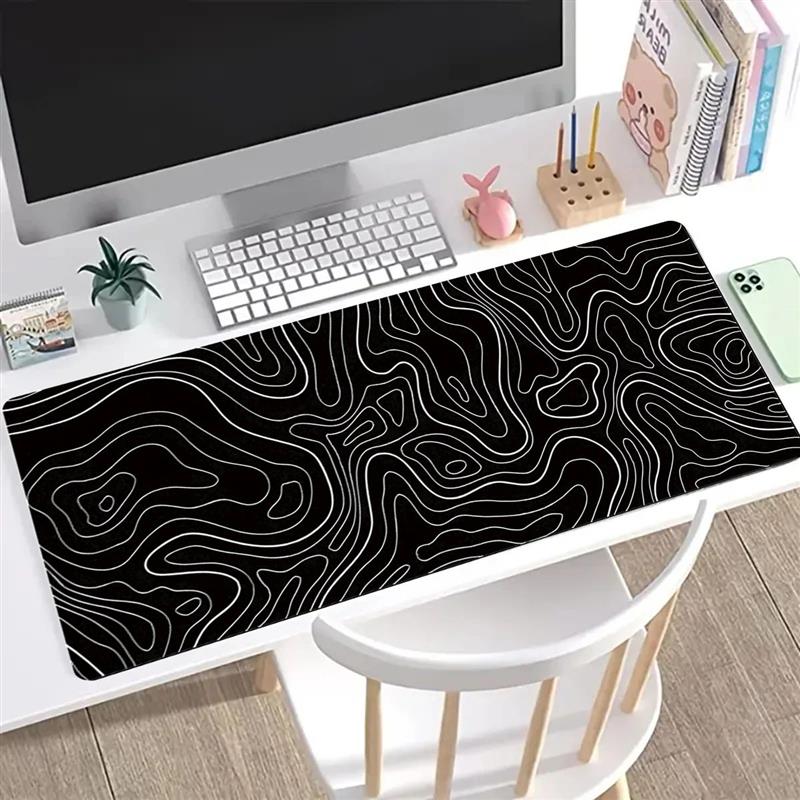 1Pcs Gaming Mouse Pad Large Keyboard Pad 315 x 118in Topog