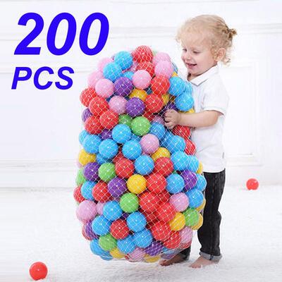 Colors Baby Plastic Balls Water Pool Ocean Wave Ball Kids Sw