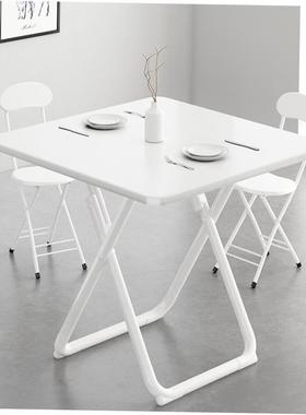 Foldable Square table family dining table and chair combinat