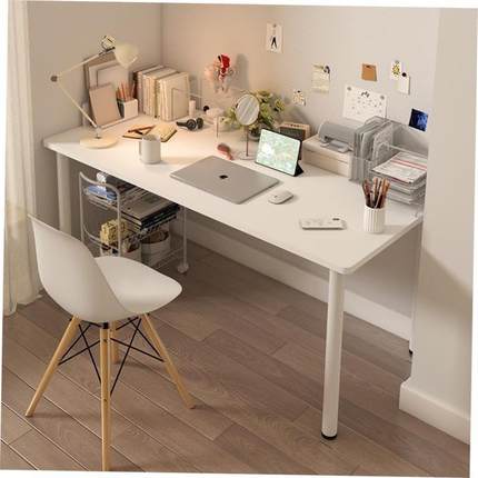 Desk simple office computer table home wooden study desk书桌