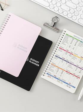 50 sheets Budget Planner Monthly Bill Organizer PVC Hardcove