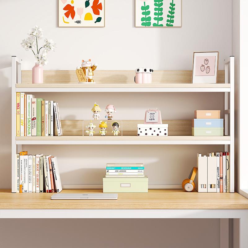 Desktop bookshelf shelf table home storage shelf Student des