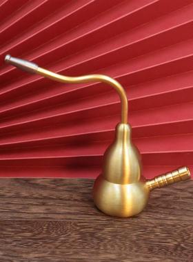 Brass Gourd Hookah Kettle Dualpurpose Porle Hookah Pipe Hoo