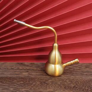 Brass Gourd Hookah Kettle Dualpurpose Porle Hookah Pipe Hoo