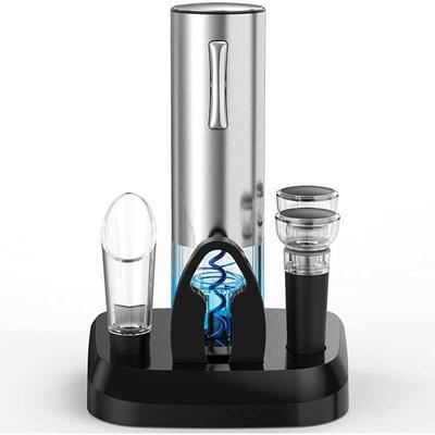 7Piece Electic Wine Bottle Opene Gift Set,Wine Gift Set